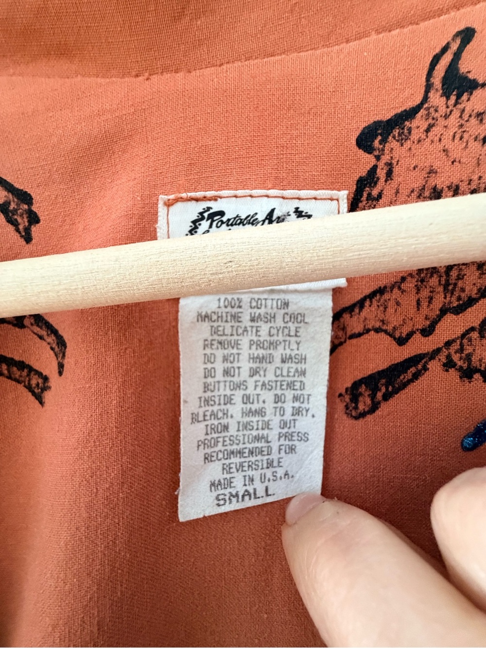 Western Print Button-Up - Picture 8 of 9